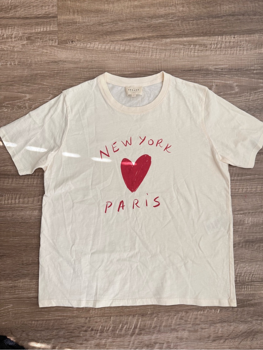 Sezane New York Paris tee